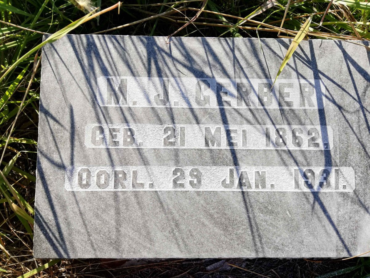 GERBER M.J. 1862-1931