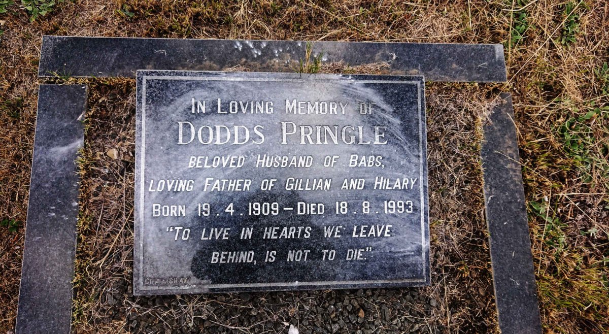 PRINGLE Dodds 1909-1993