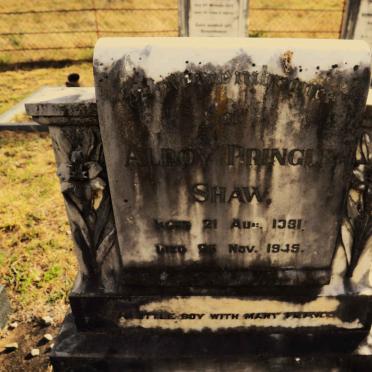 SHAW Alroy Pringle 1931-1945