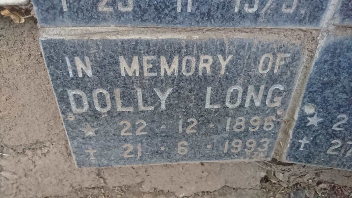 LONG Dolly 1896-1993
