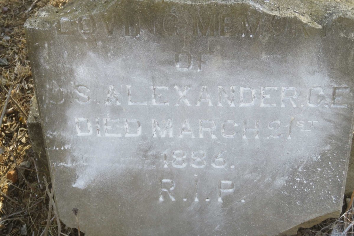 ALEXANDER O.S. -1886