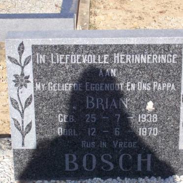 BOSCH Brian 1938-1970