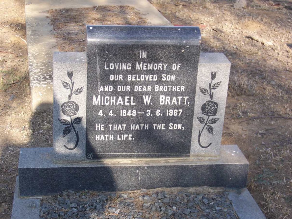 BRATT Michael W. 1949-1967
