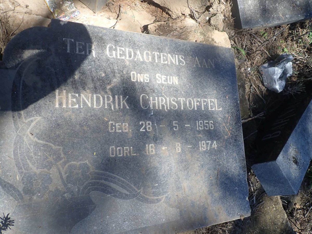 BARNARD Hendrik Christoffel 1956-1974