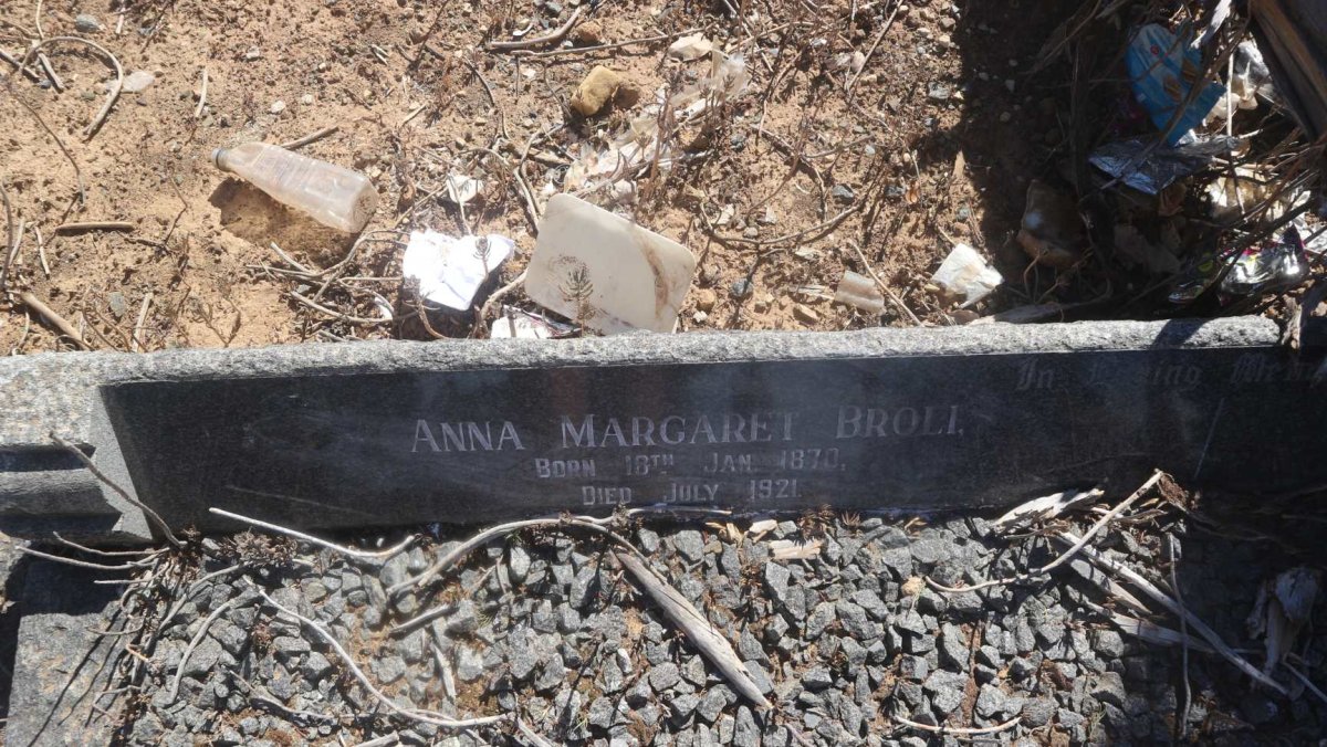 BROLI William Edward 1868-1945 &amp; Anna Margaret 1870-1921