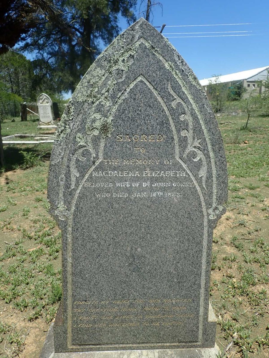 CONRY Magdalena Elizabeth -1862