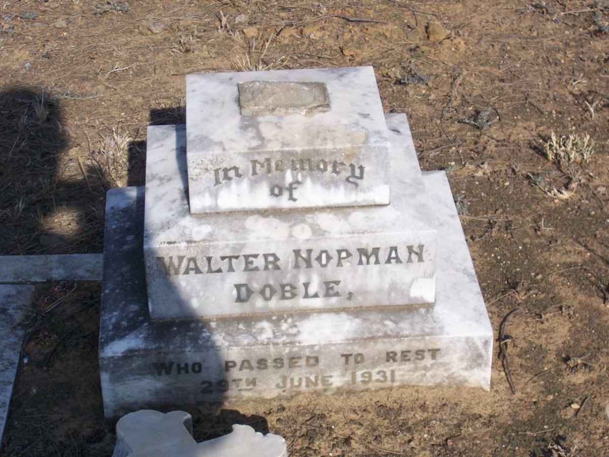 DOBLE Walter Norman -1931