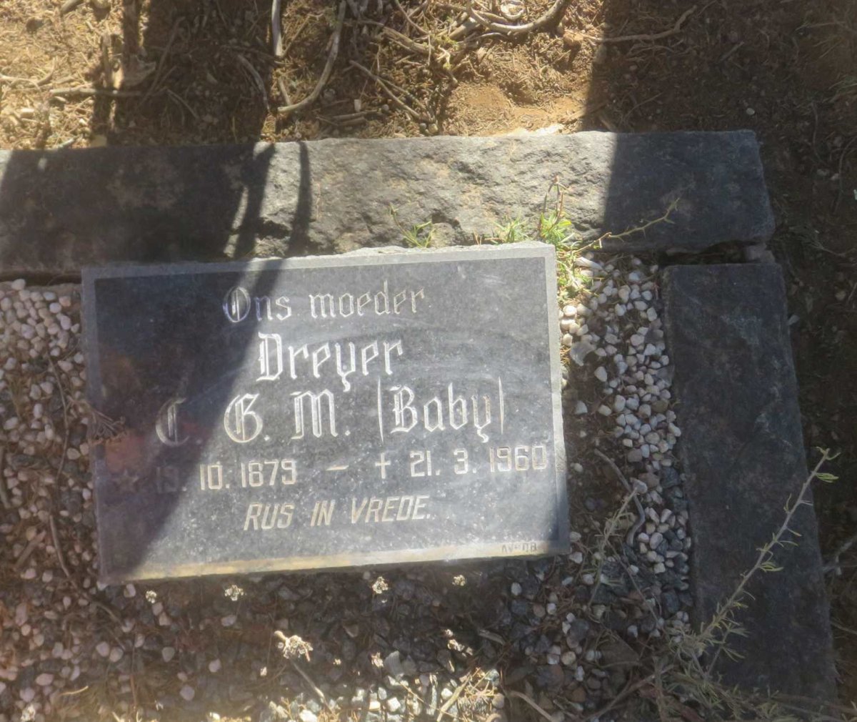DREYER C.G.M. 1879-1960