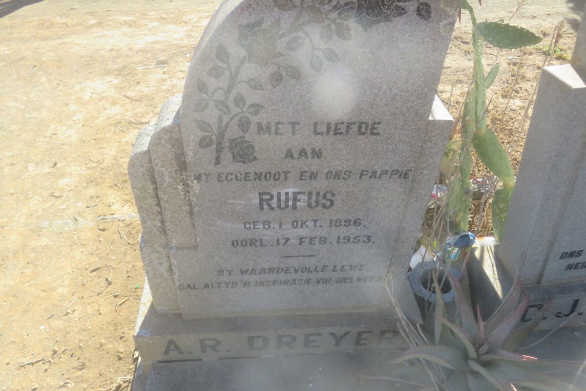 DREYER A.R. 1896-1953 &amp; C.J. 1902-1982