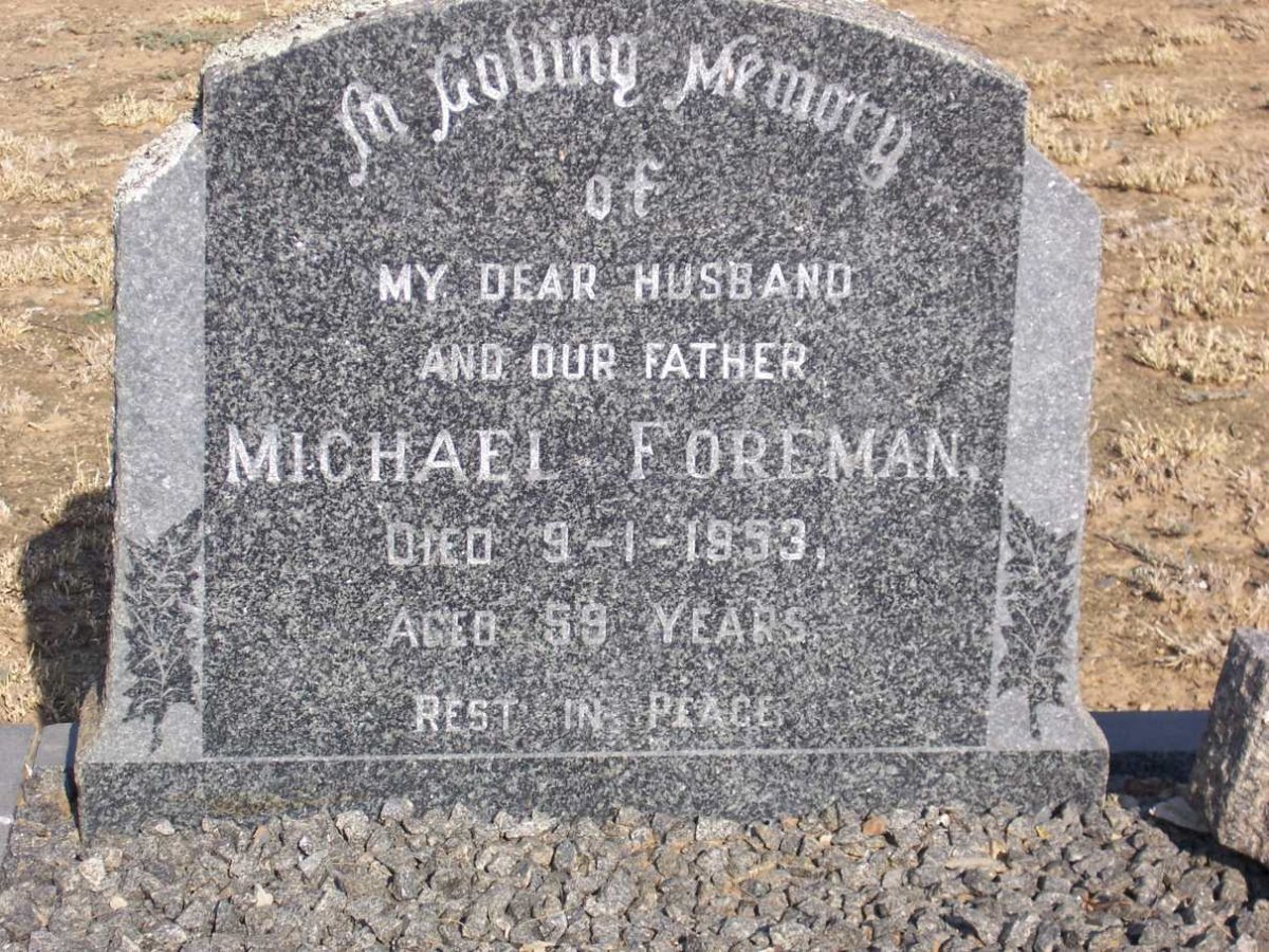 FOREMAN Michael -1953
