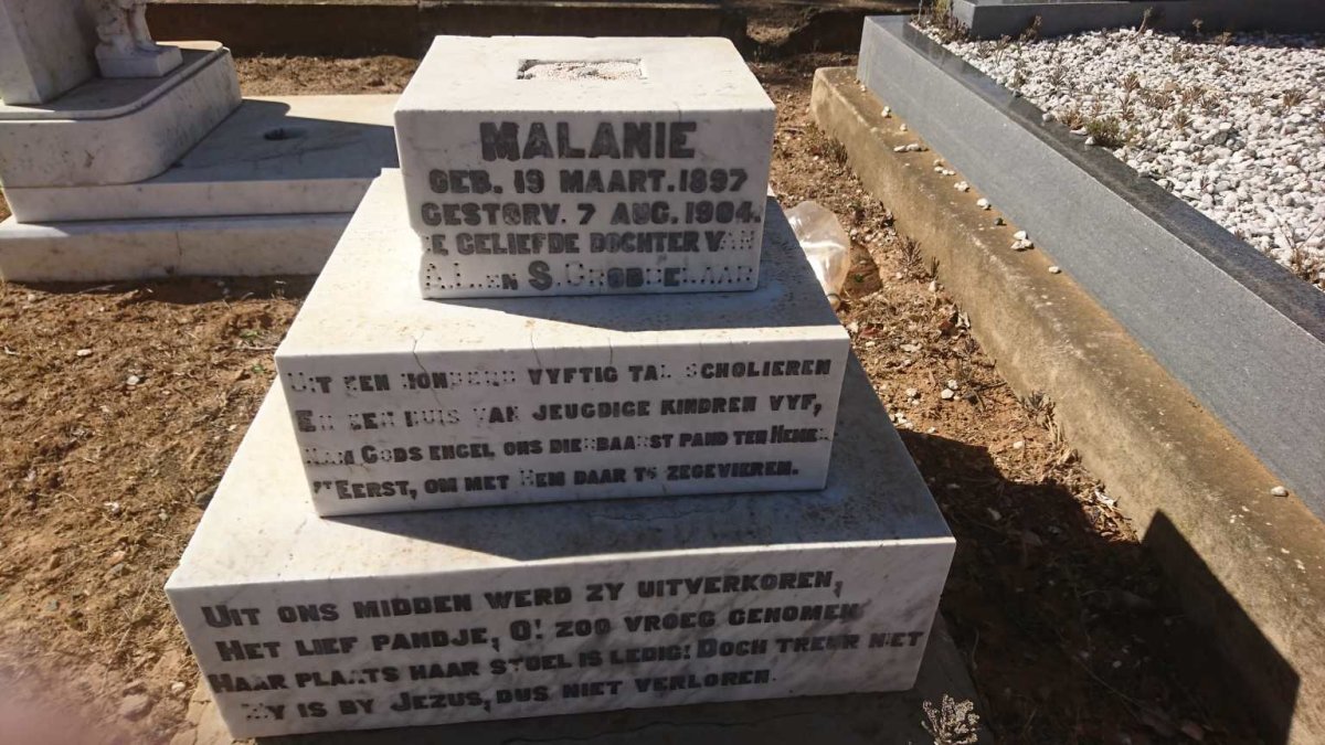 GROBBELAAR Malanie 1897-1904