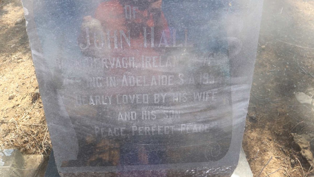 HALL John -1954 &amp; Mary Elizabeth 1887-1970 :: HALL Harry Coolrammer 1925-1993