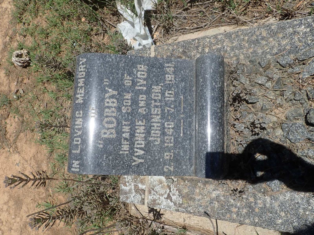 JOHNSTON Bobby 1940-1941