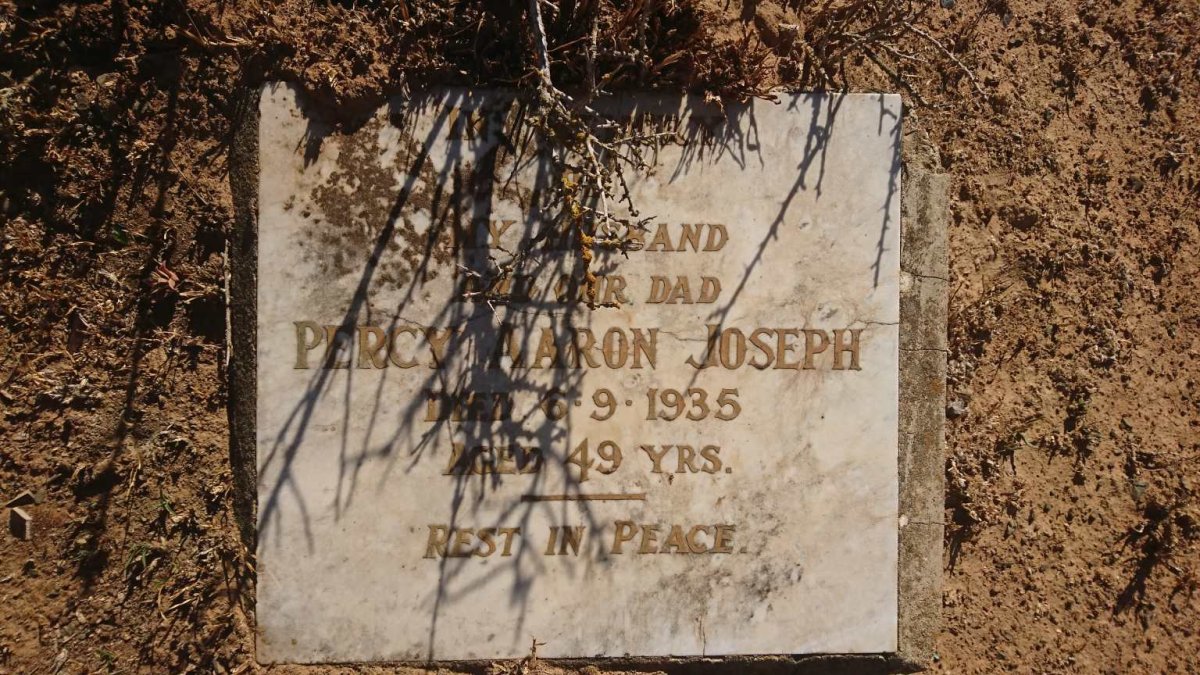 JOSEPH Percy Aaron -1935