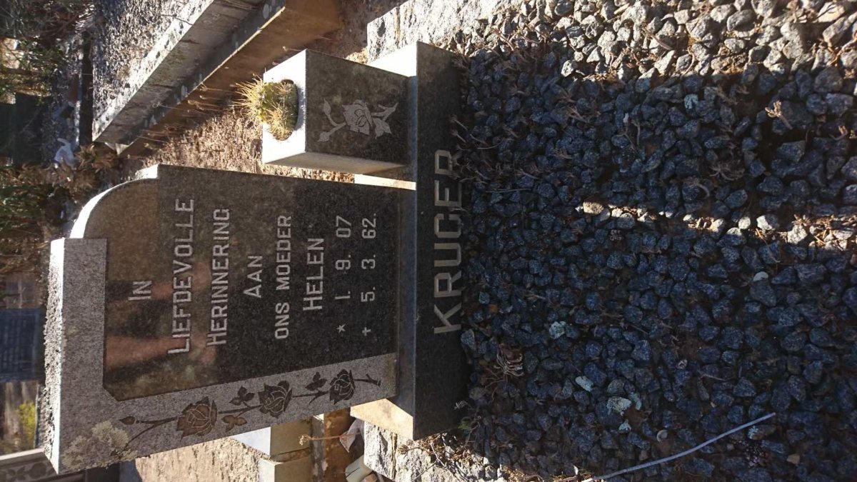 KRUGER Helen 1907-1962