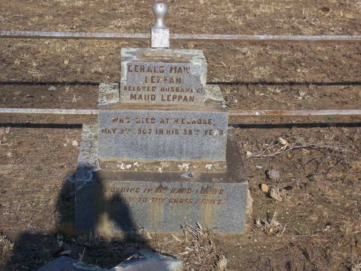LEPPAN Gerald Maw -1907