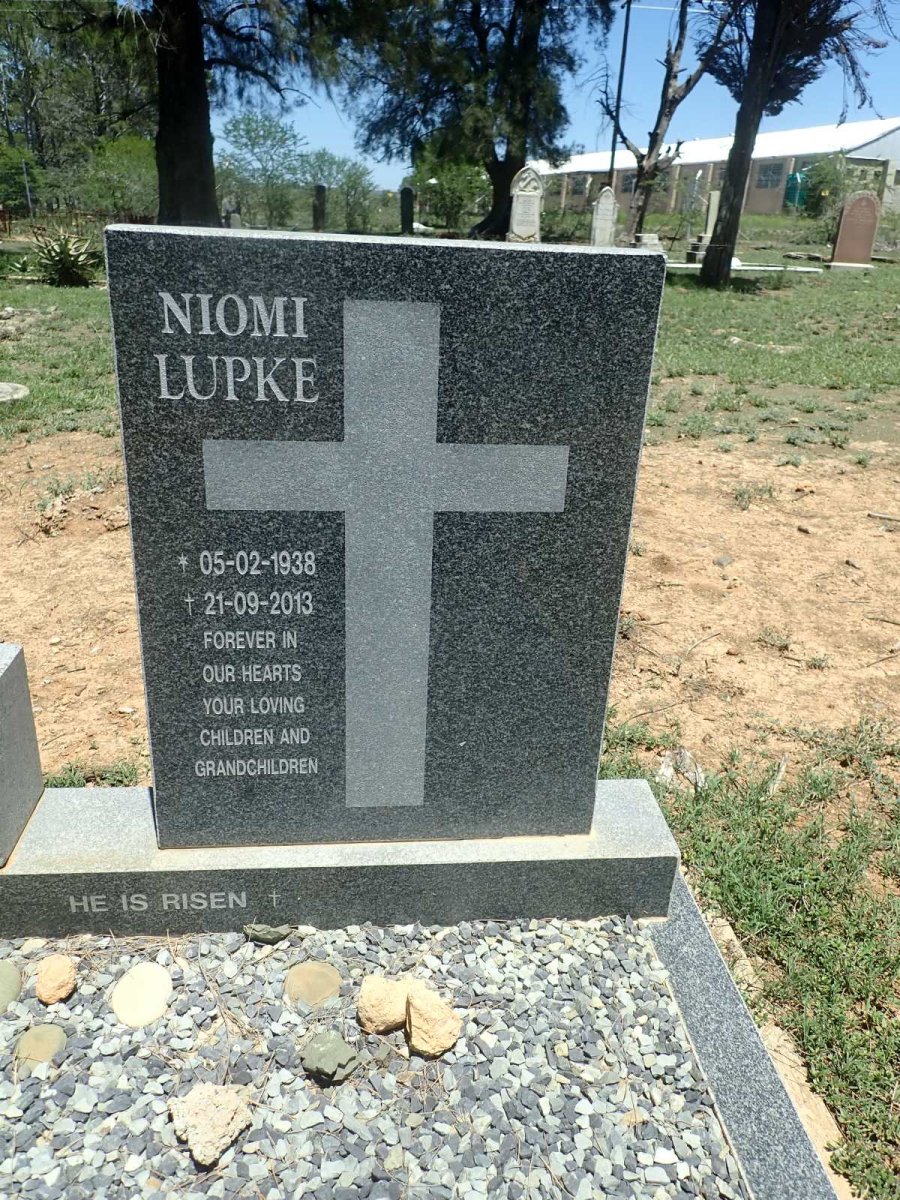 LUPKE Niomi 1938-2013