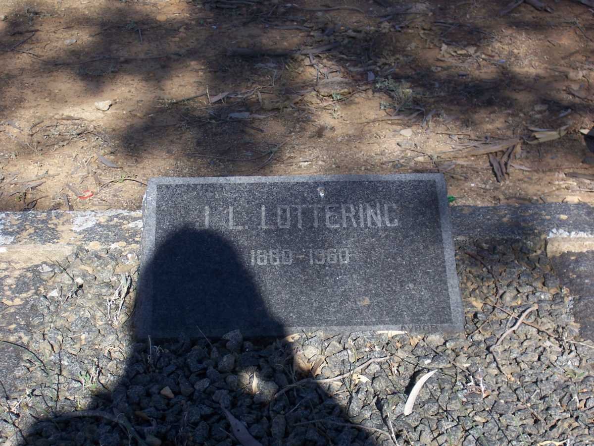 LOTTERING J.L. 1880-1960