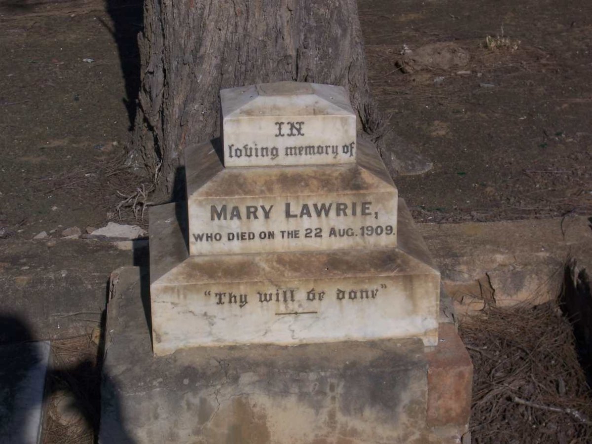 LAWRIE Mary -1909