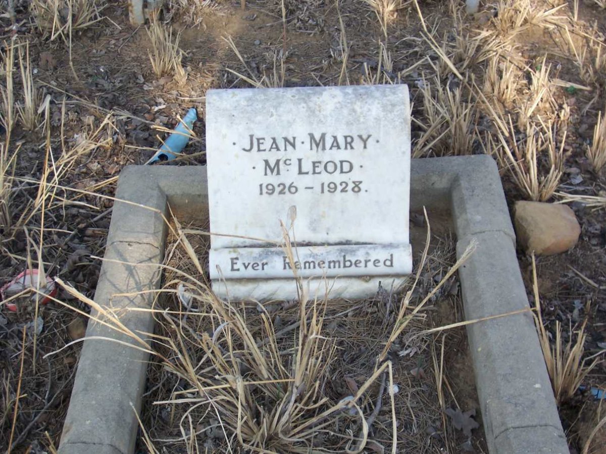 McLEOD Jean Mary 1926-1928
