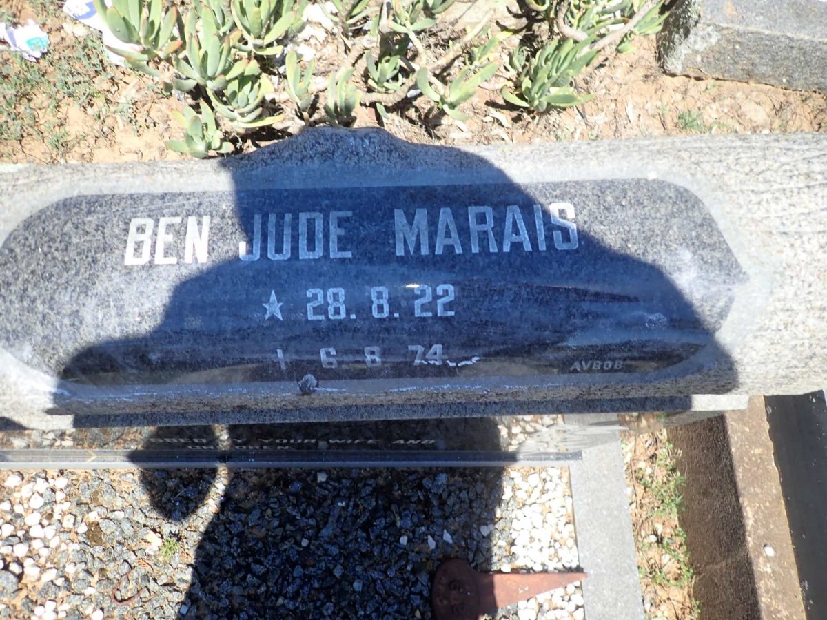 MARAIS Ben Jude 1922-1974