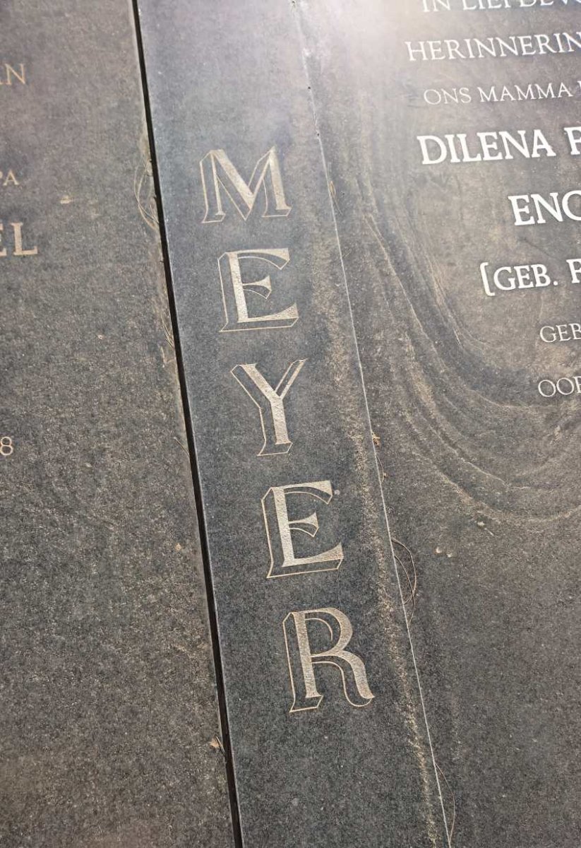 MEYER Christoffel Jacobus 1924-1998 &amp; Dilena Francis Engela FERREIRA 1930-2008
