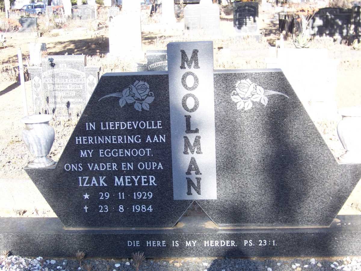 MOOLMAN Izak Meyer 1929-1984