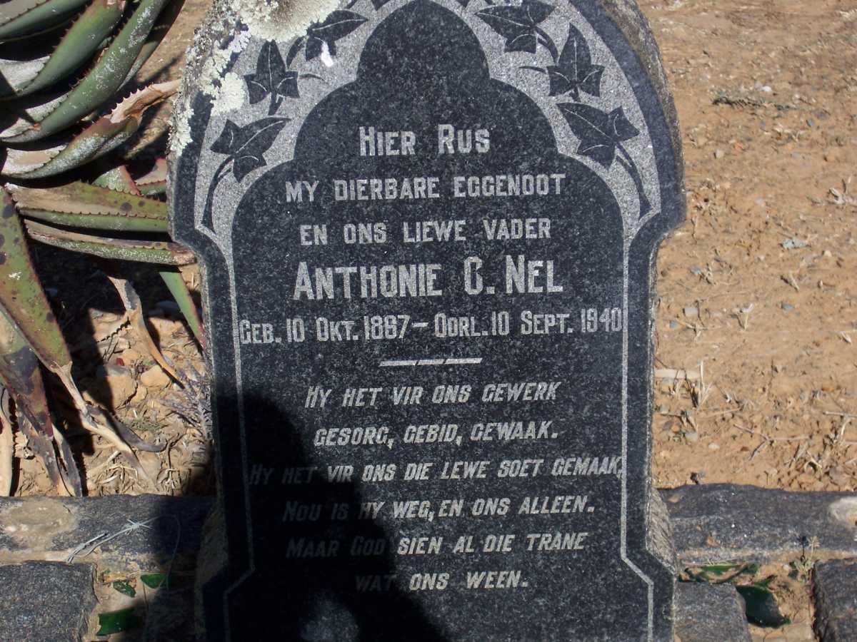NEL Anthonie C. 1867-1940