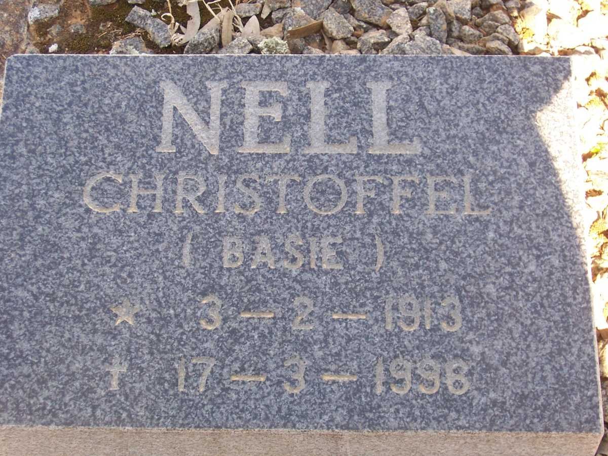 NELL Christoffel 1913-1996