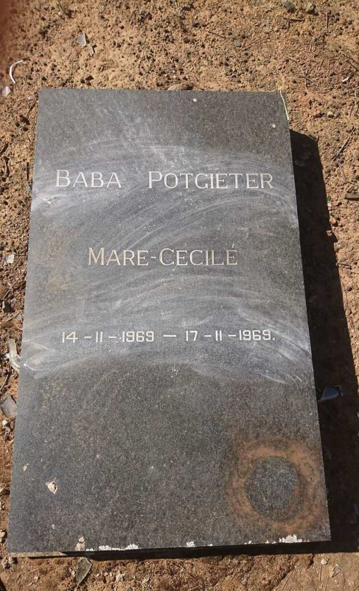 POTGIETER Mare-Cecilé 1969-1969
