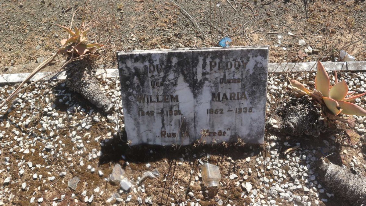PLOOY Willem, du 1846-1931 &amp; Maria 1852-1935
