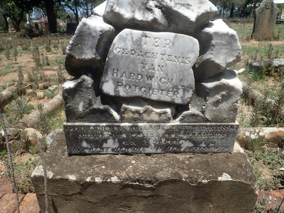 POTGIETER Hardwich L. -1896