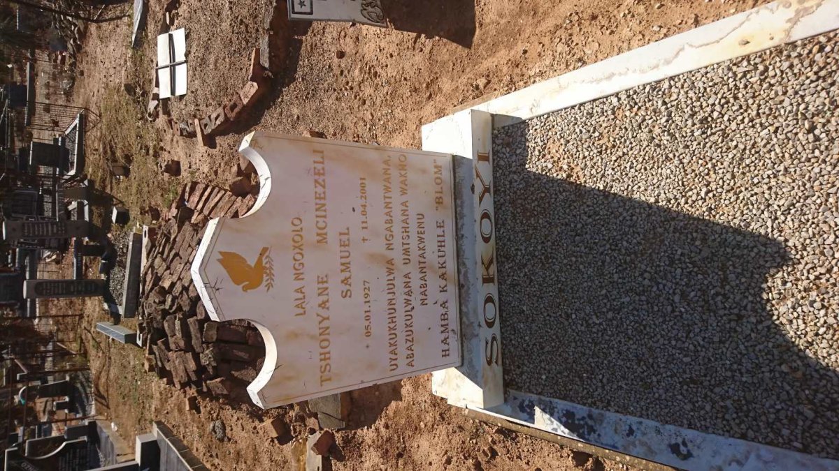 SOKOYI Tshonyane Mcinezeli Samuel 1927-2001