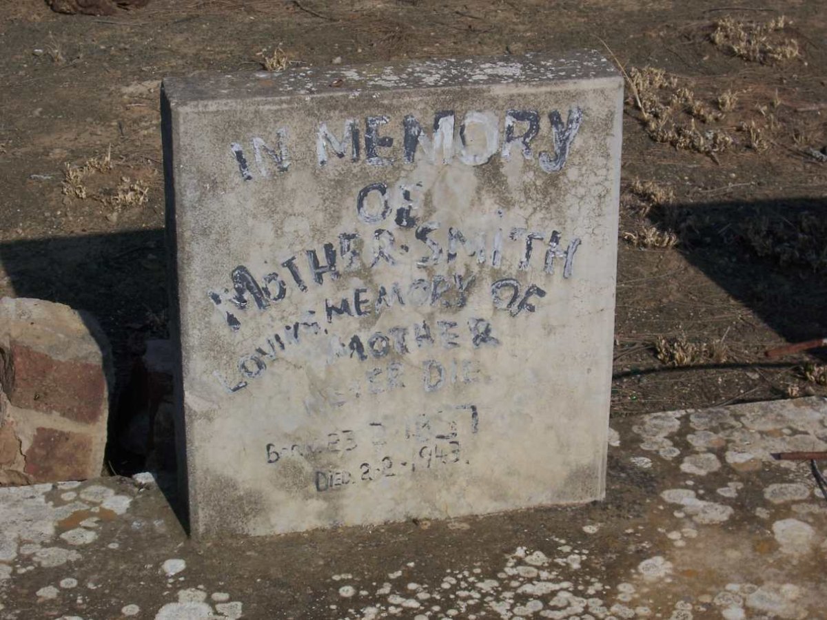 SMITH Mother 1857-1943