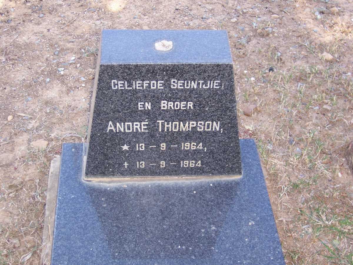 THOMPSON Andre 1964-1964
