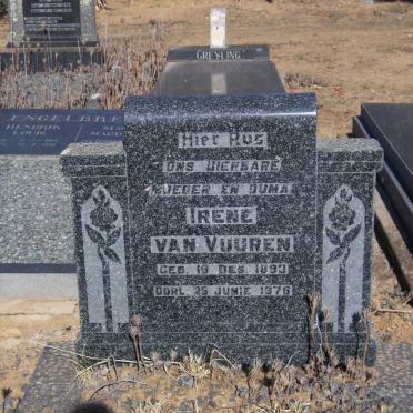 VUUREN Irene, van 1893-1976