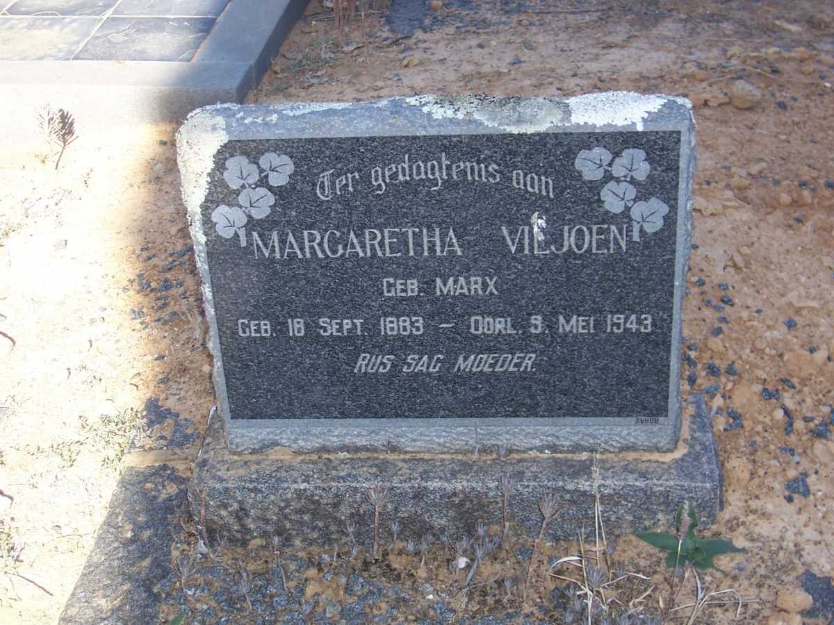 VILJOEN Margaretha nee MARX 1883-1943