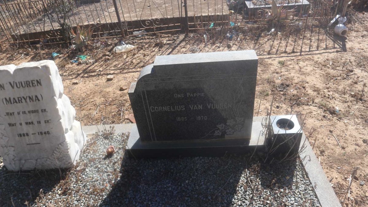 VUUREN Cornelius, van 1885-1970 &amp; Maryna 1888-1940