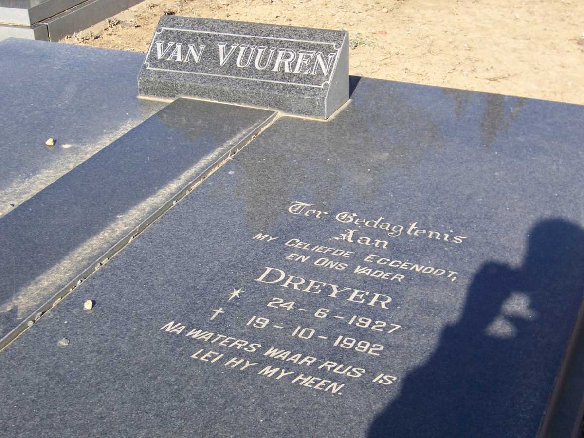 VUUREN Dreyer, van 1927-1992