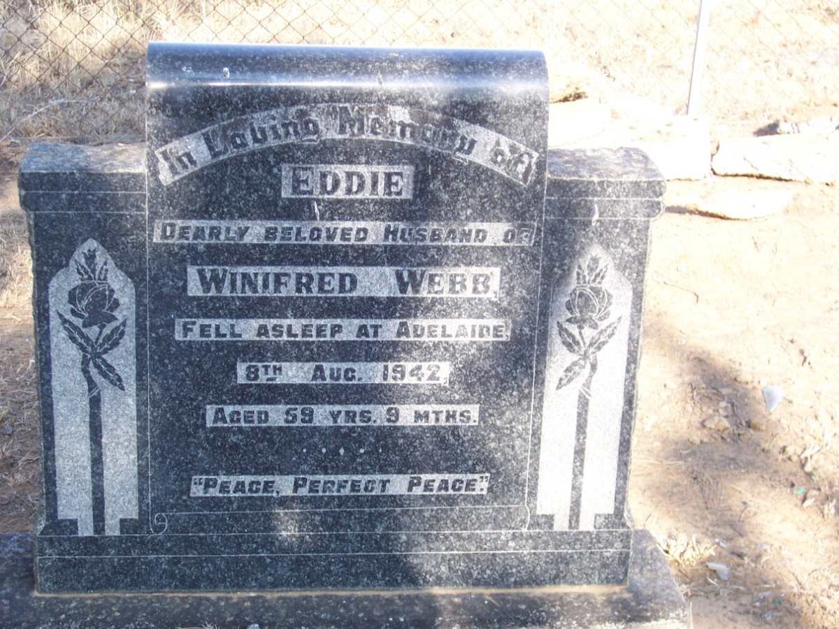 WEBB Eddie -1942