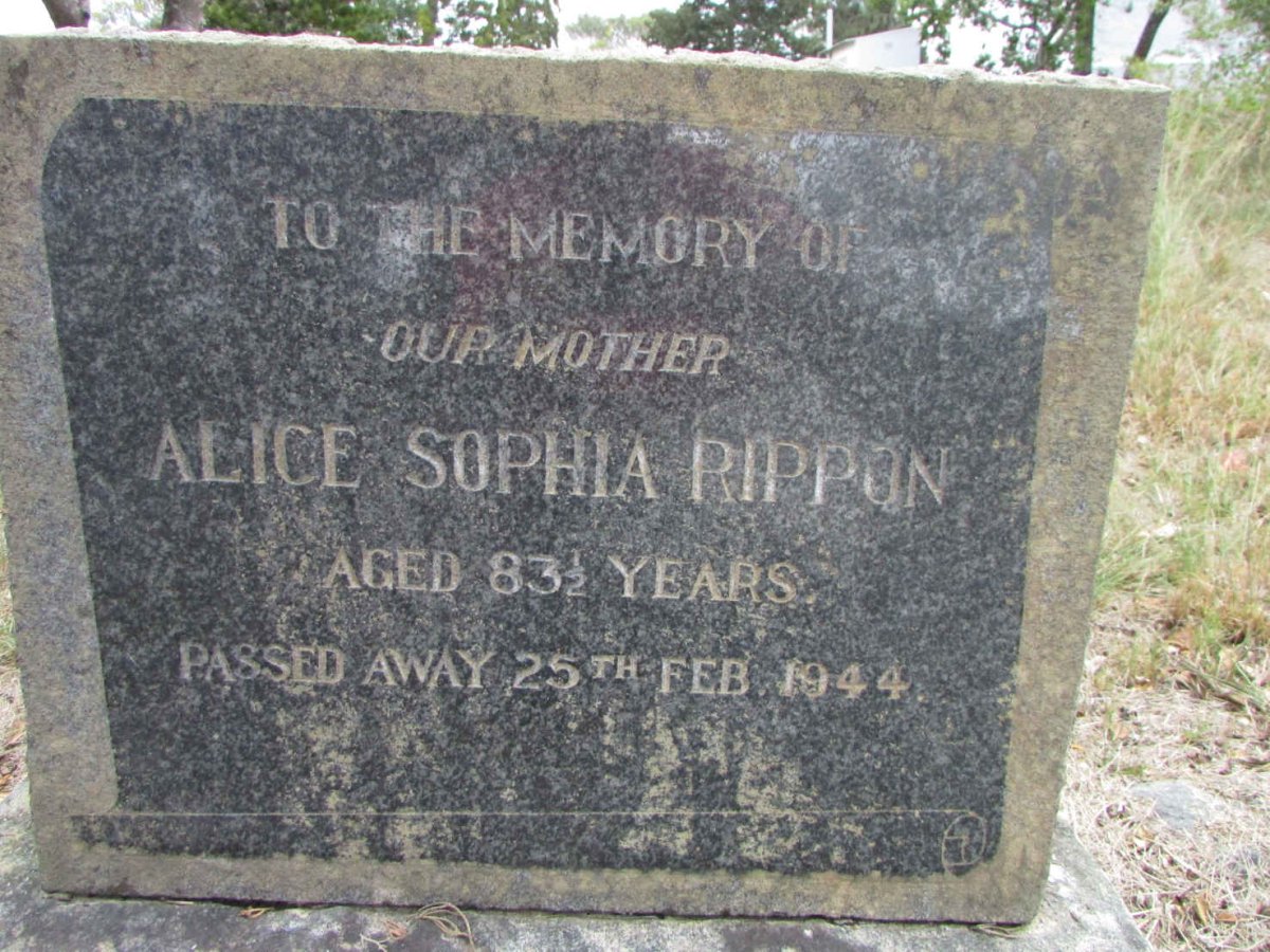 RIPPON Alice Sophia -1944