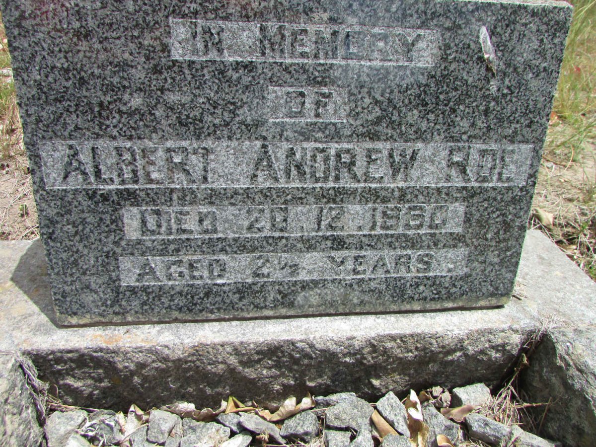 ROE Albert Andrew -1960