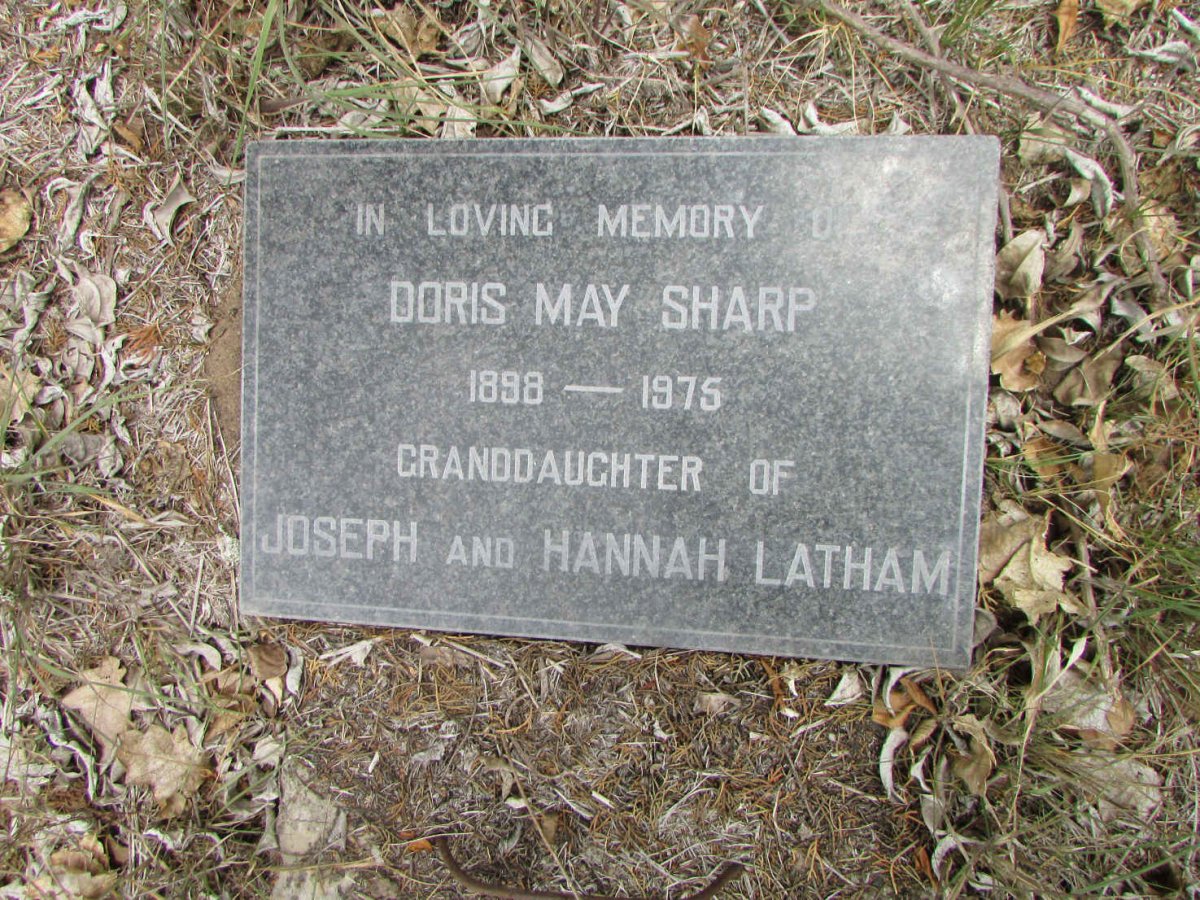 SHARP Doris May 1898-1975