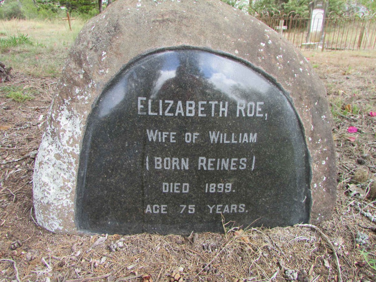 ROE Elizabeth nee REINES -1899