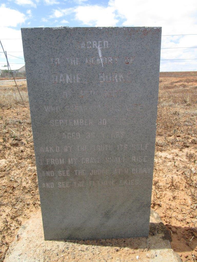 BURKE Daniel -1829