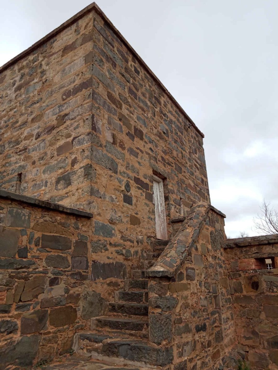 2. Fort Brown - outside stairs