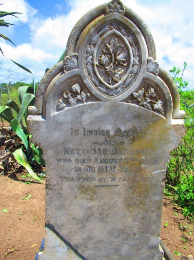 GARDNER Hezekiah -1892