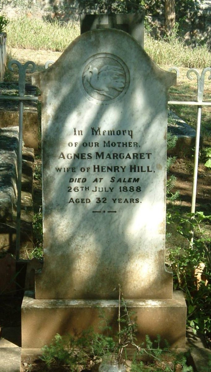 HILL Agnes Margaret -1888