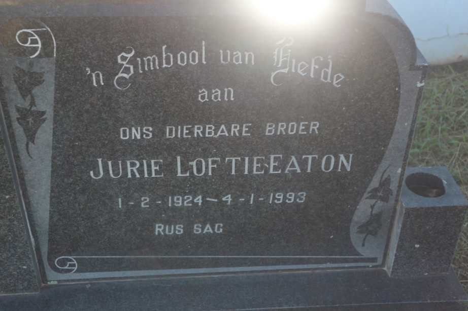 EATON Jurie, LOFTIE 1924-1993