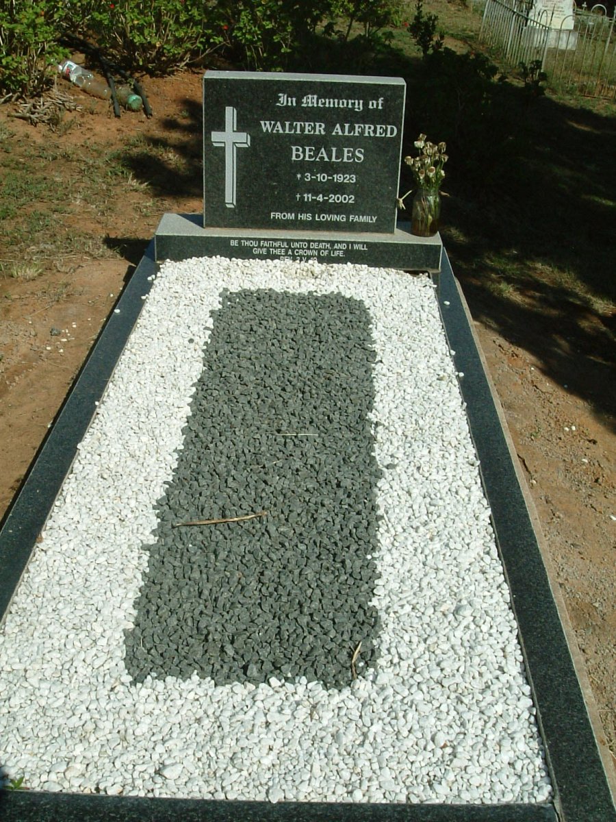 BEALES Walter Alfred 1923-2002